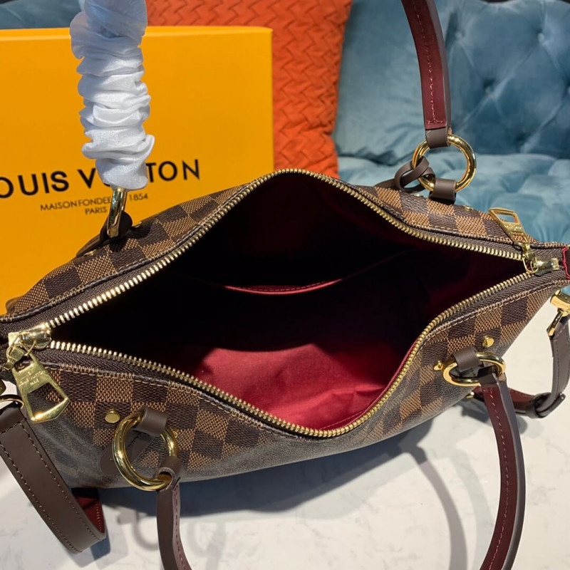 Replica Louis Vuitton Damier Ebene Canvas Lymington N40023