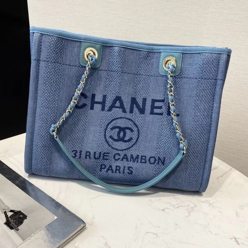 Replica Chanel Mixed Fibers Shopping Bag Pm A66939