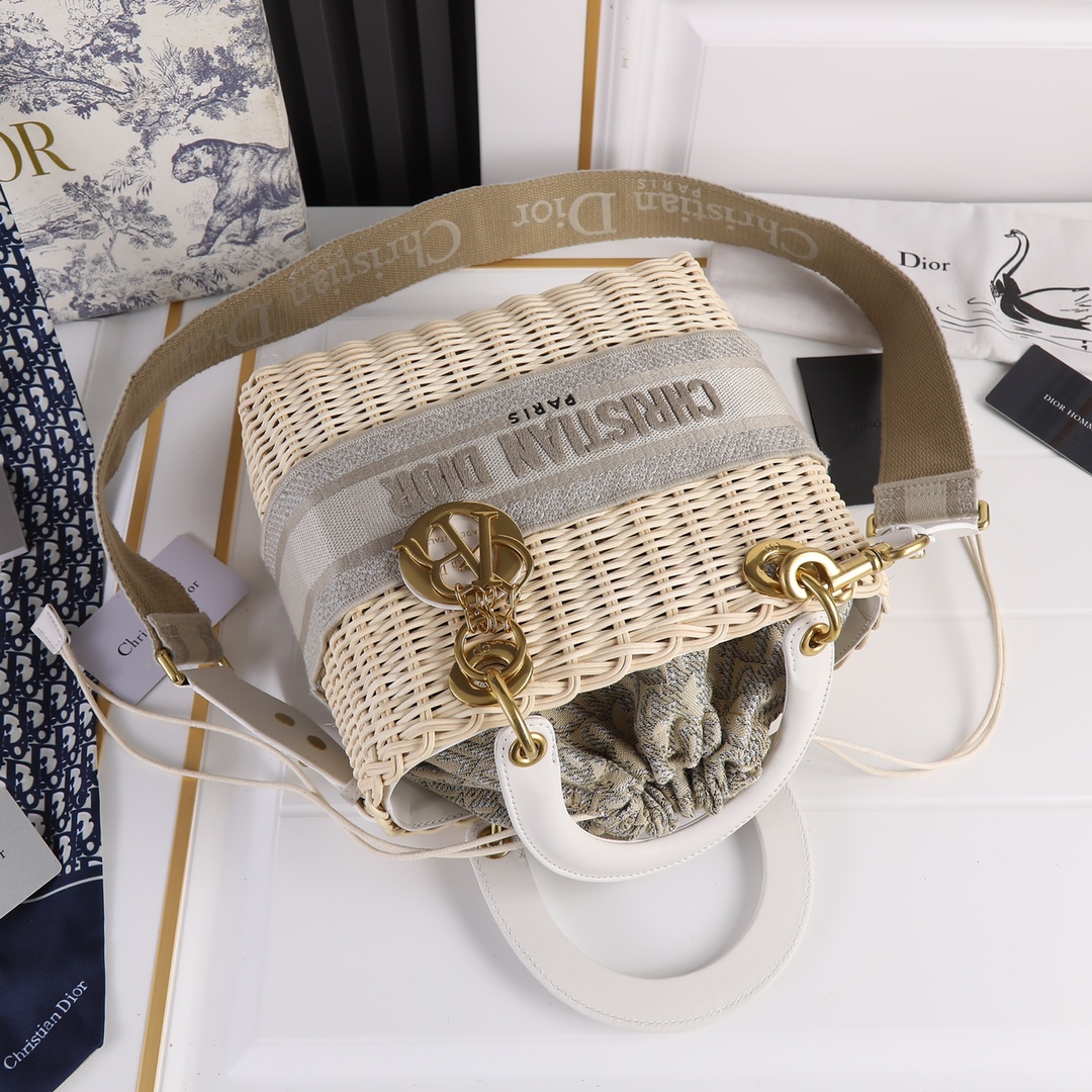 Replica Dior Lady D Bag-Grey