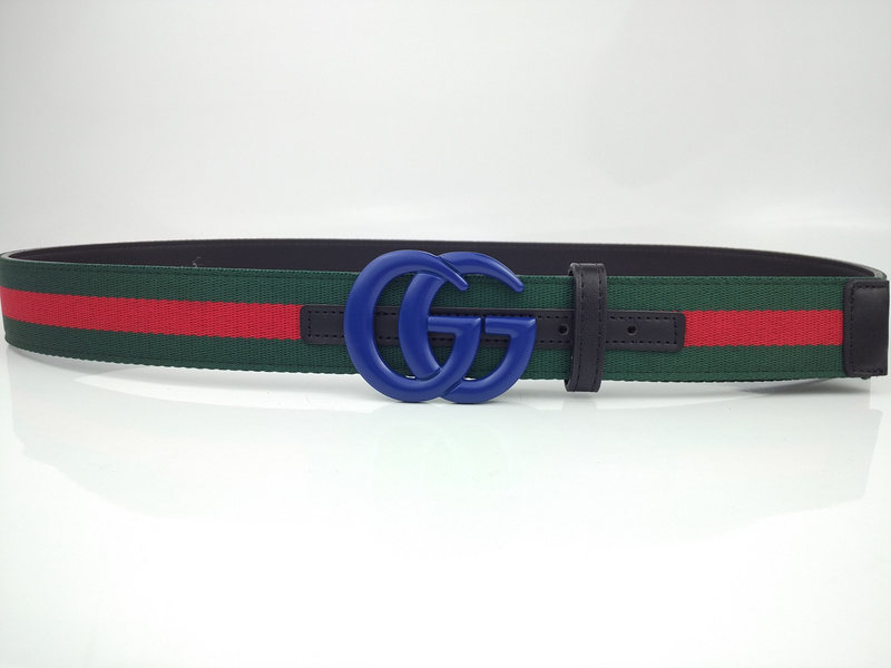 Replica Gucci Belt G320-75 Blue 38Mm