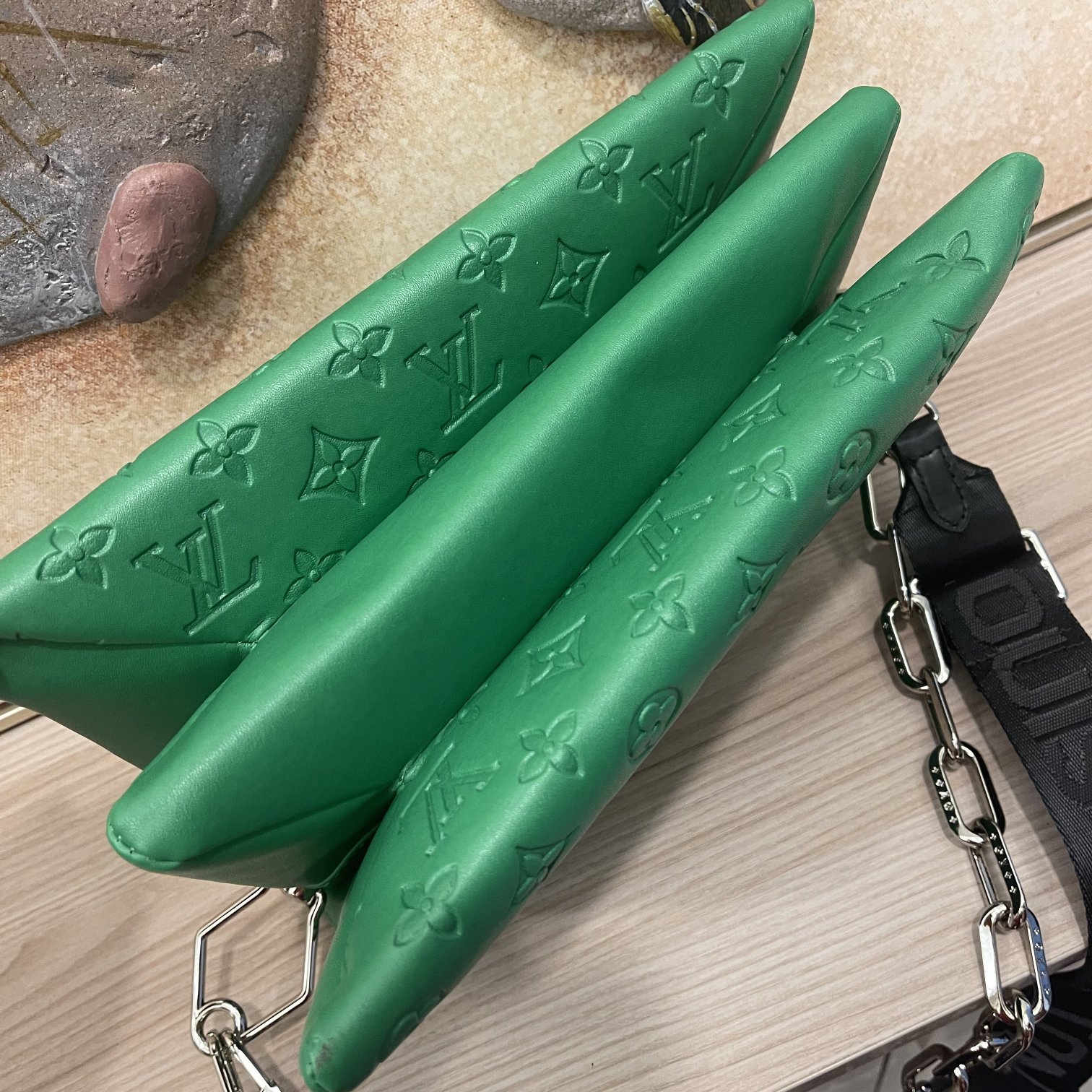 Replica Louis Vuitton Coussin Pm- Pink/Brown/Blue/Green