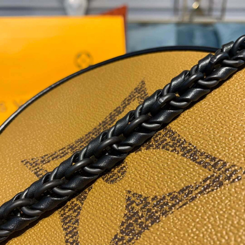 Replica Louis Vuitton Monogram Reverse Canvas Boursicot Bc M45280