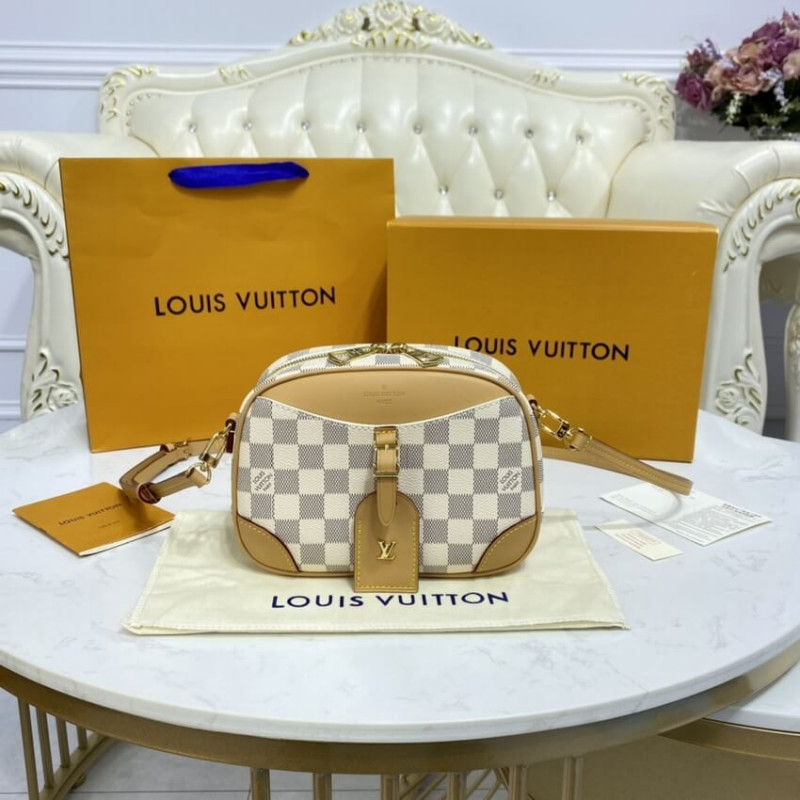 Replica Louis Vuitton Damier Azur Mini Deauville N50048
