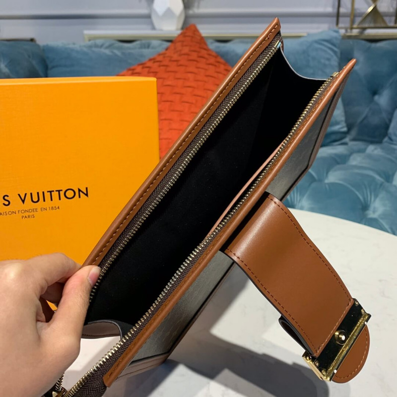 Replica Louis Vuitton Monogram Canvas Dauphine Clutch M44178