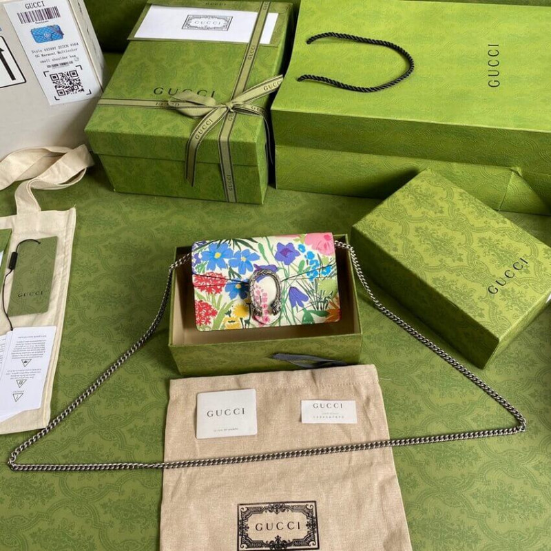 Replica Gucci Dionysus Ken Scott Print Super Mini Bag 476432 Ivory