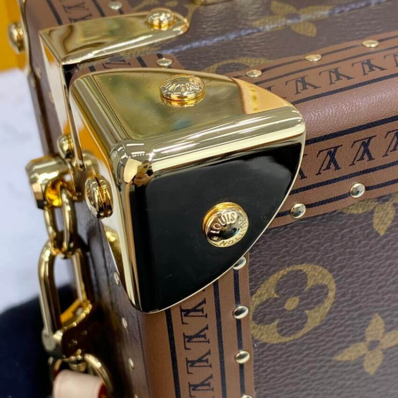 Replica Louis Vuitton Monogram Valisette Tresor M45673
