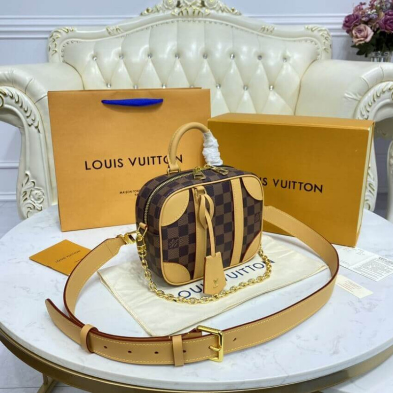 Replica Louis Vuitton Damier Azur Valisette Souple Bb N50065
