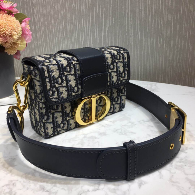 Replica Christian Dior Oblique 30 Montaigne Box Bag M9204