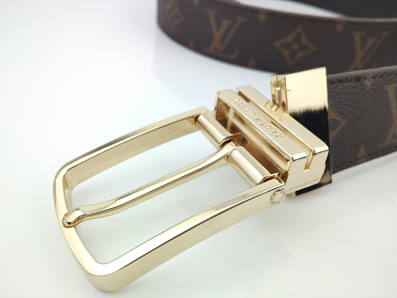 Replica Louis Vuitton Belt L167-80 35Mm Gold