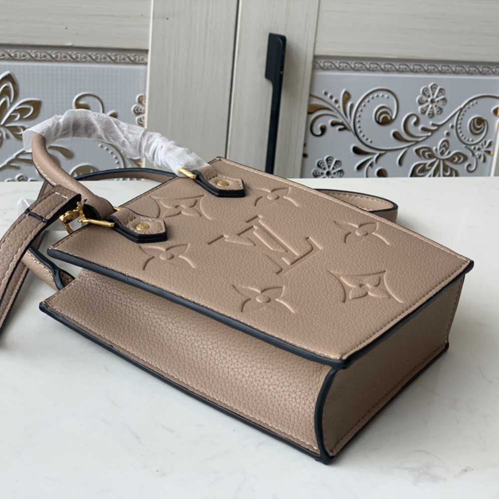 Replica Louis Vuitton Petit Sac Plat M80478 Black/White/Beige