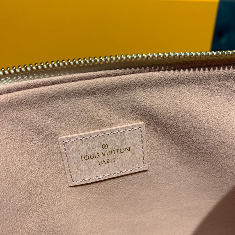 Replica Louis Vuitton Damier Azur Canvas Zipped Pochette N67500