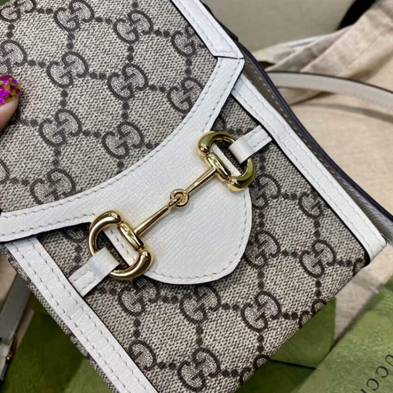 Replica Gucci Gg Supreme Horsebit 1955 Mini Bag 625615