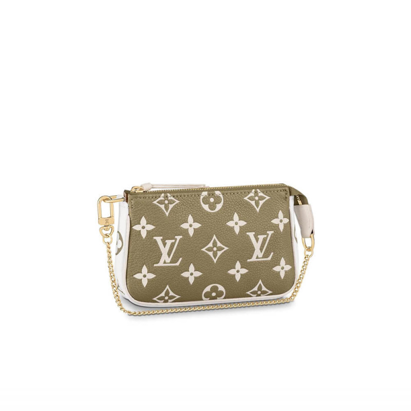 Replica Louis Vuitton Monogram Empreinte Leather Mini Pochette Accessoires M81284