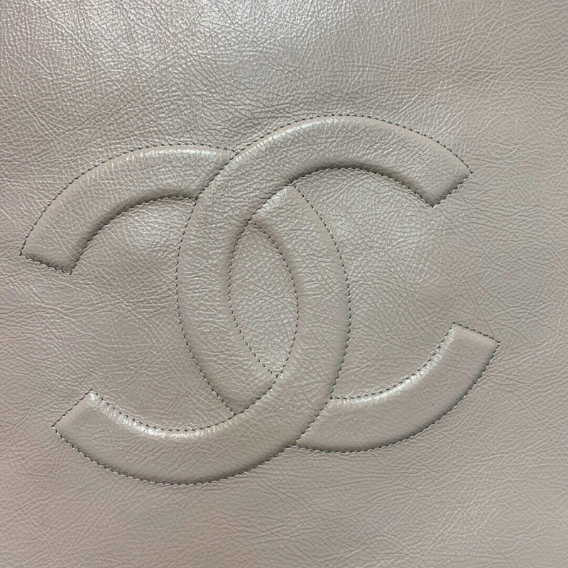 Replica Chanel Shiny Aged Calfskin Shopping Bag As1945