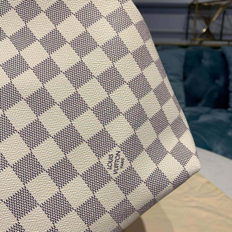 Replica Louis Vuitton Damier Azur Canvas Graceful Pm N42249