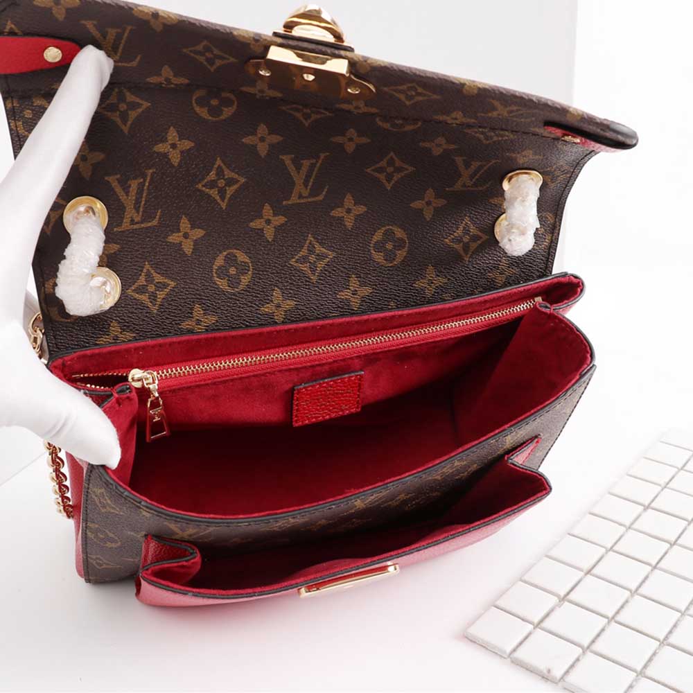 Replica Louis Vuitton Vavin Pm M43931 Black/Red/Navy
