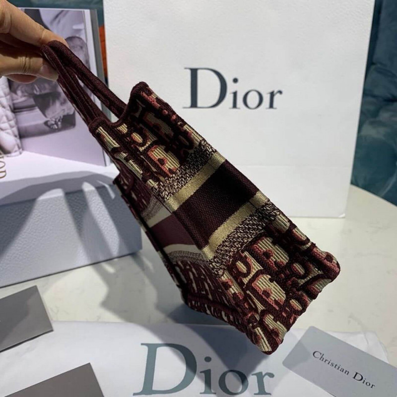 Replica Christian Dior Oblique Mini Book Tote M1271