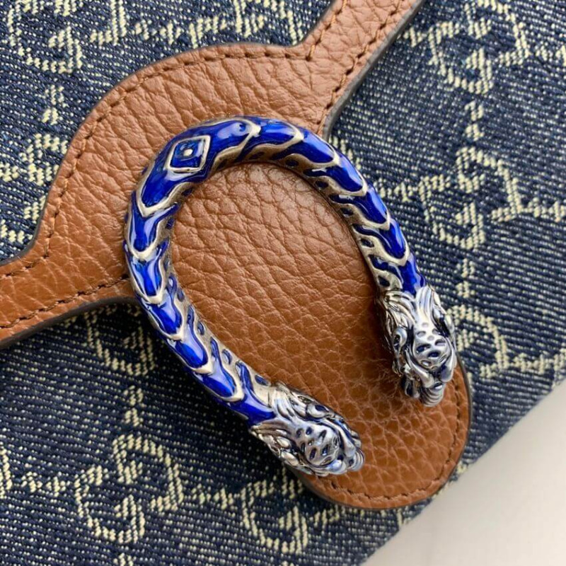 Replica Gucci Denim Dionysus Mini Chain Bag 401231