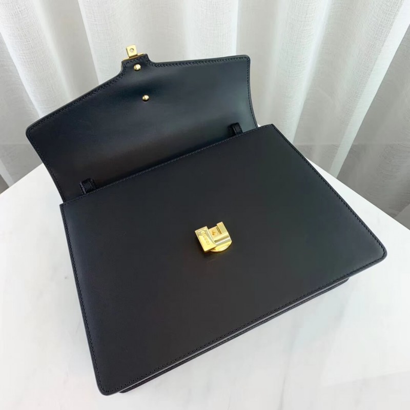 Replica Gucci Sylvie Medium Top Handle Bag 431665