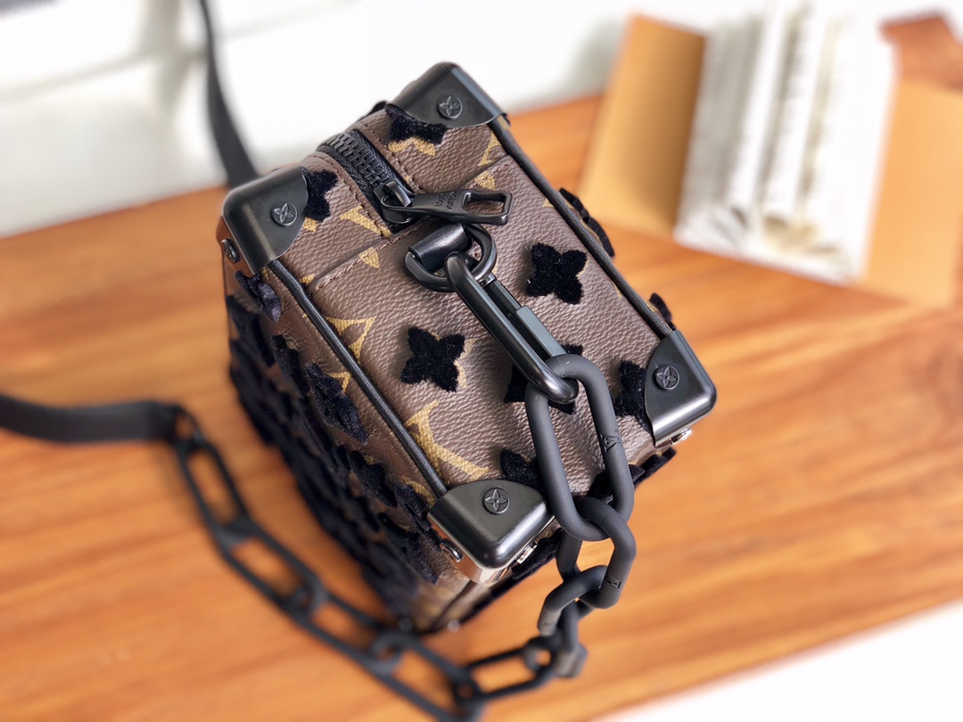 Replica Louis Vuitton Mini Soft Trunk Monogram Canvas