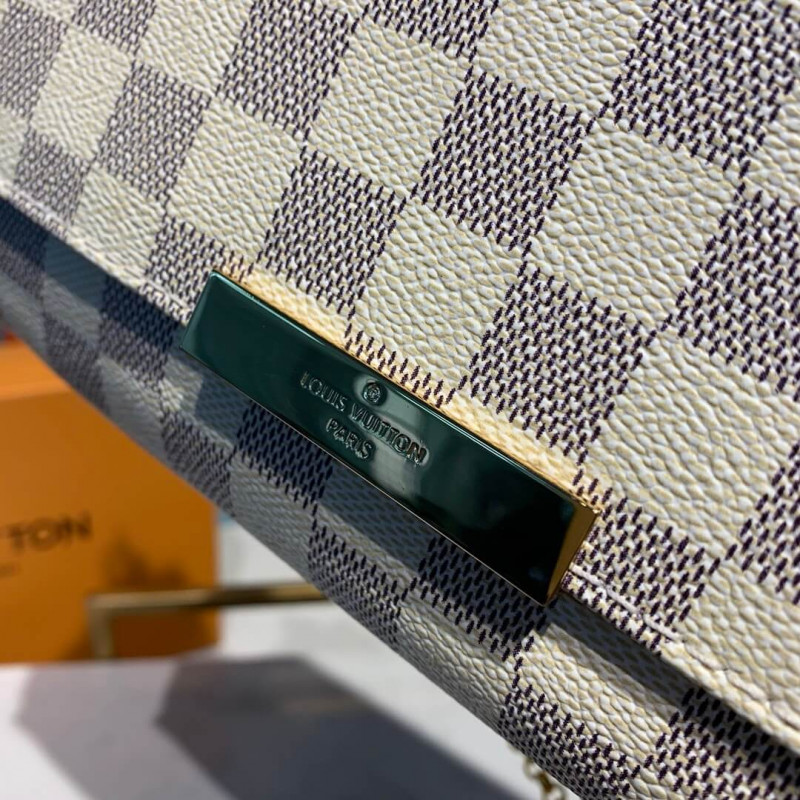 Replica Louis Vuitton Damier Azur Canvas Favorite Mm N41275