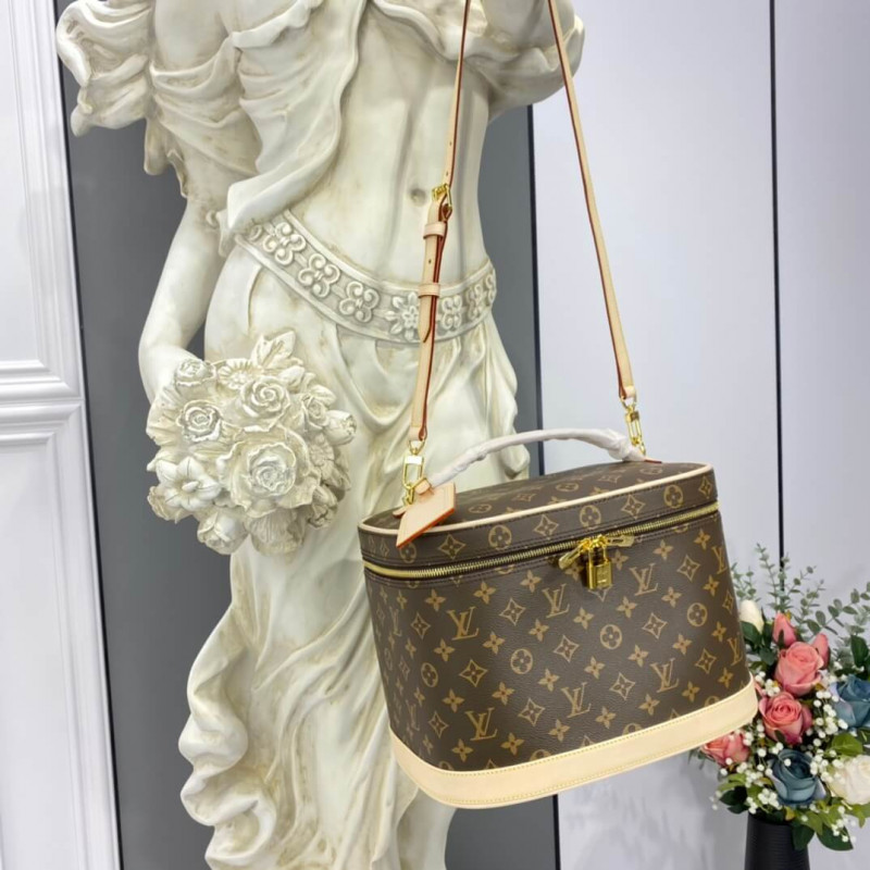 Replica Louis Vuitton Monogram Canvas Nice Cosmetic M47280
