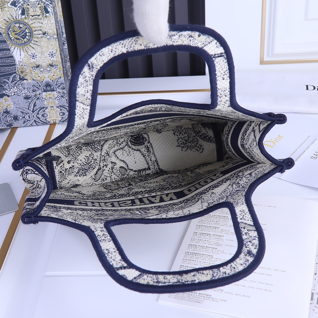 Replica Dior Toile De Jouy Mini Book Tote