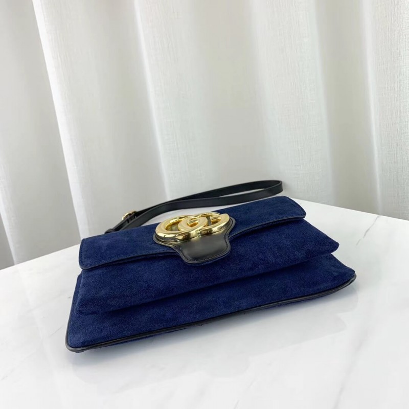 Replica Gucci Suede Arli Small Shoulder Bag 550129