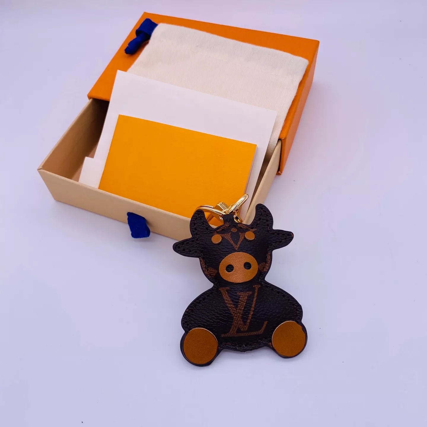 Replica Louis Vuitton Cute Calf Bag Charm And Key Holder