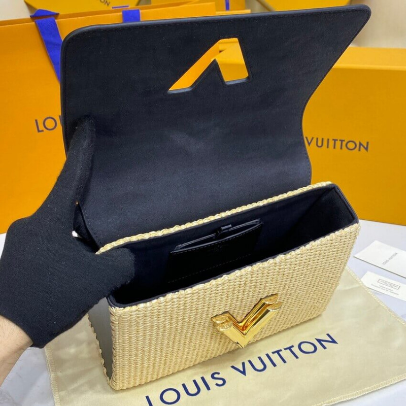 Replica Louis Vuitton Twist Mm M57647 Black