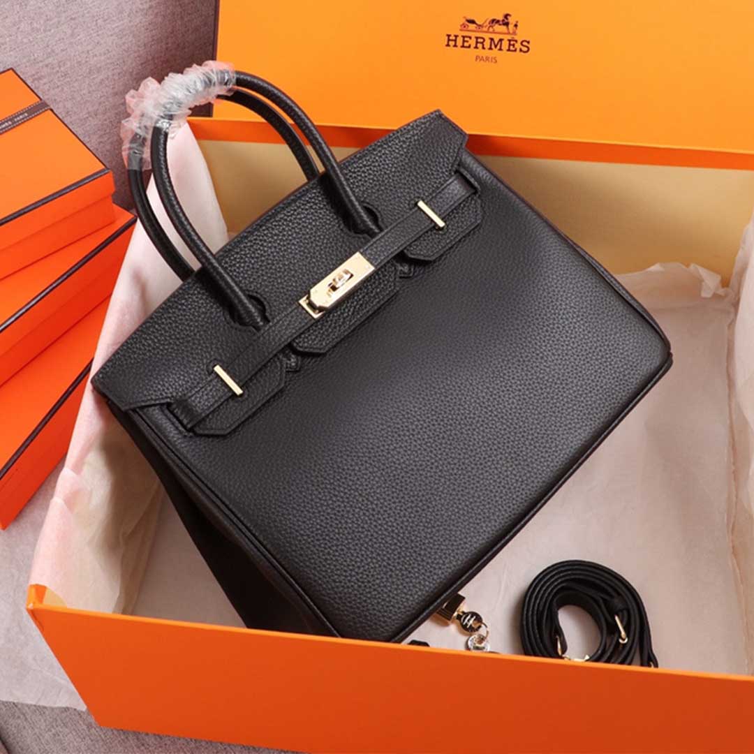 Replica Hermes Aaa-Birkin 25/30/35 Bag Black/White/Pink