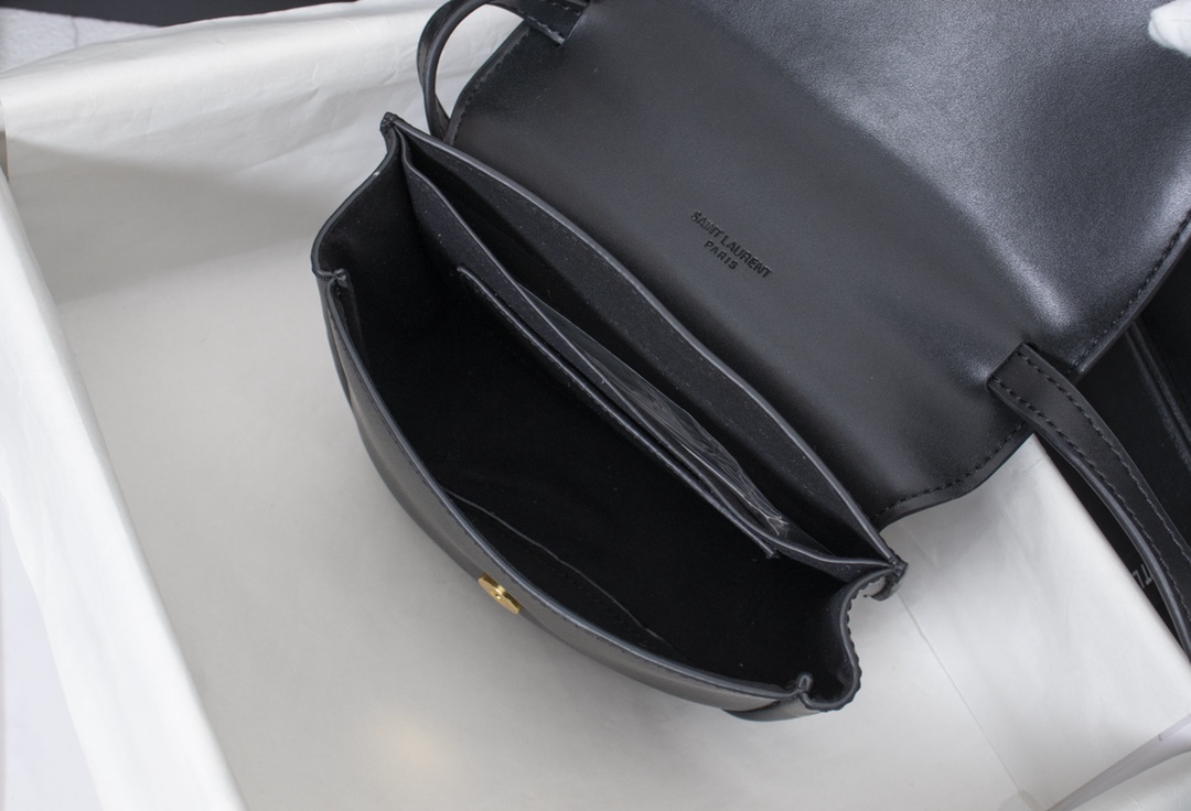 Replica Ysl Kaia Small Satchel In Smooth Leather