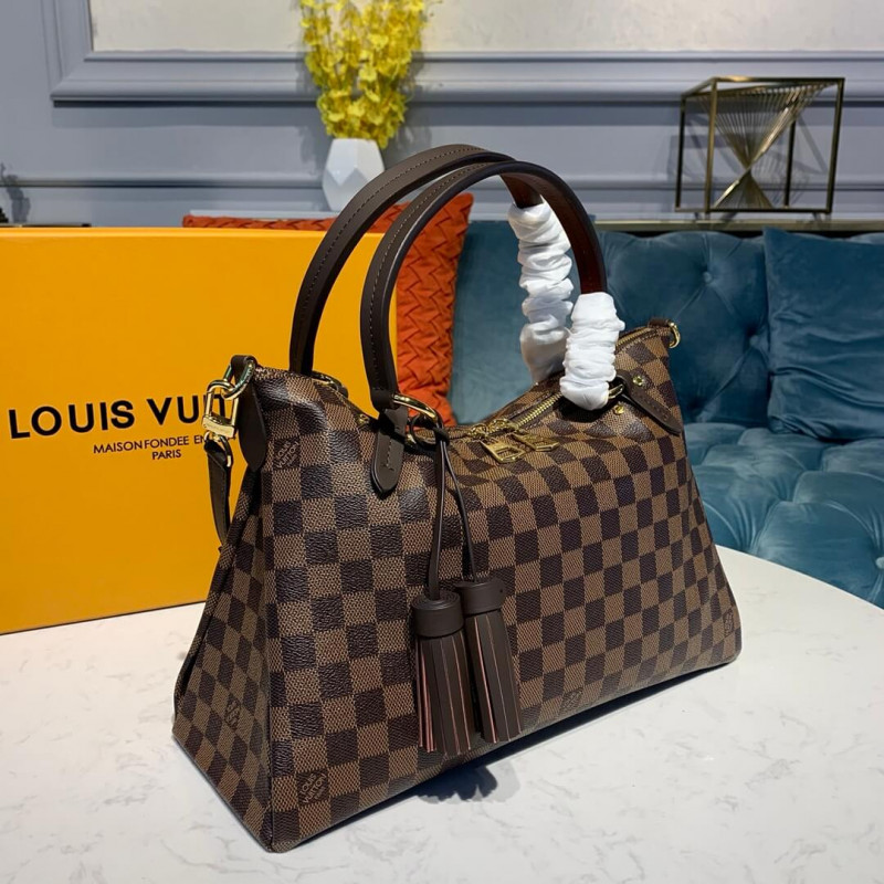 Replica Louis Vuitton Damier Ebene Canvas Lymington N40023