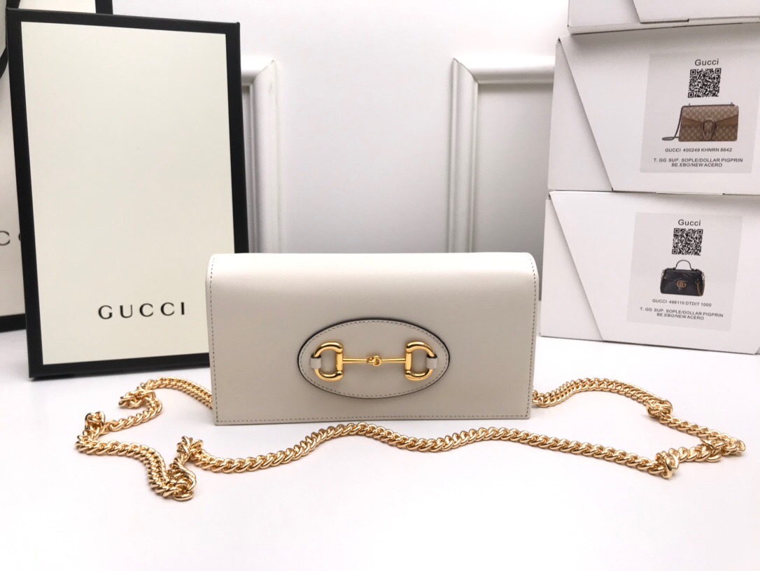 Replica Gucci Horsebit 1955 Wallet With Chain