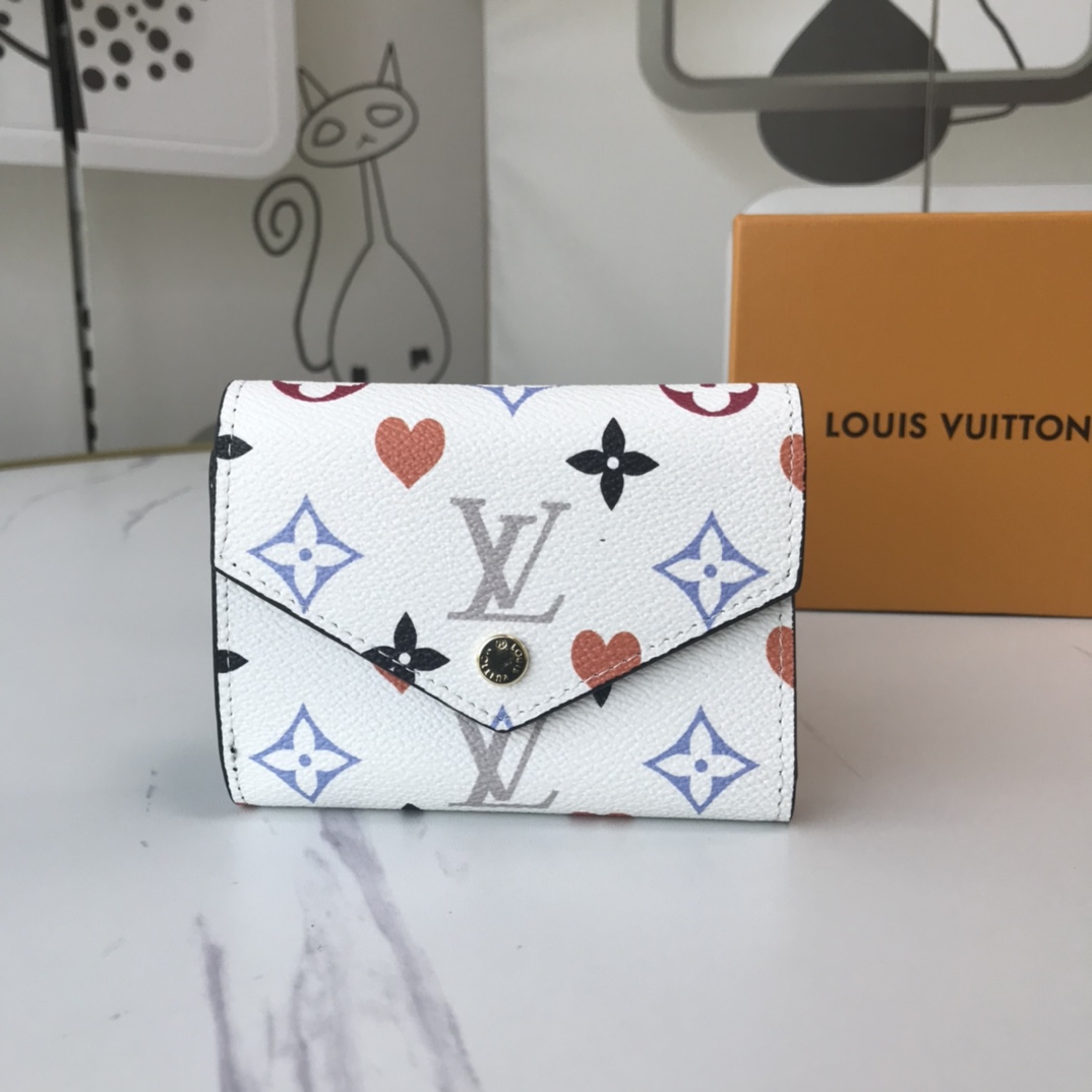 Replica Louis Vuitton Aaa-Game On Zoe Wallet M41938 Black/White