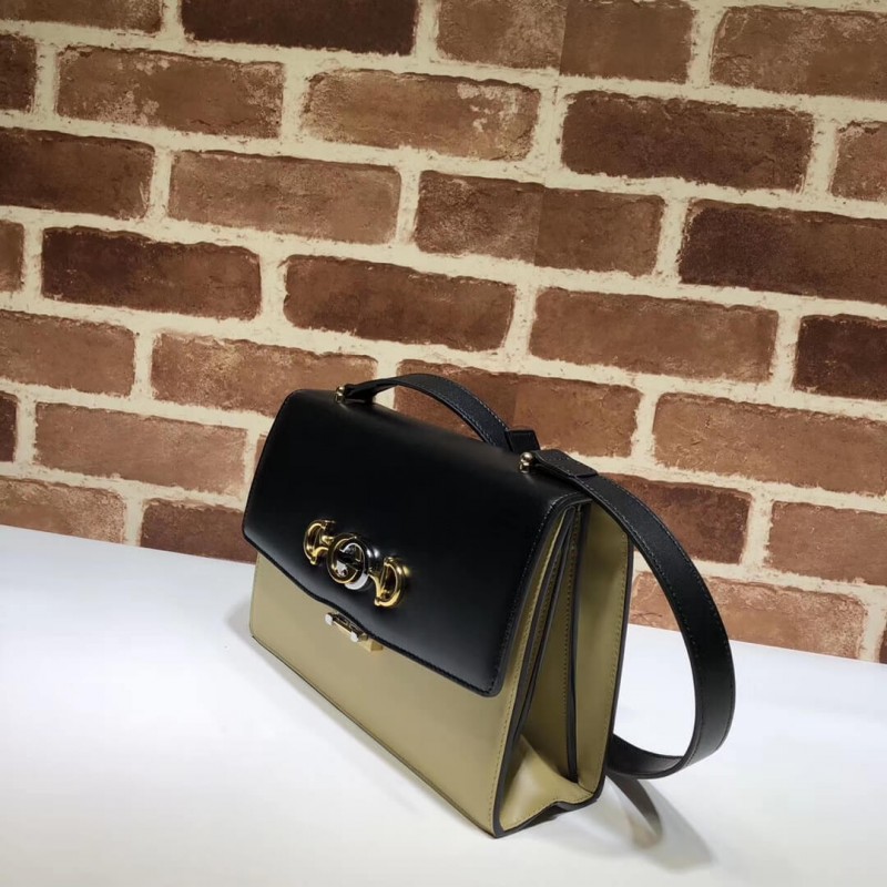 Replica Gucci Zumi Smooth Leather Small Shoulder Bag 576388