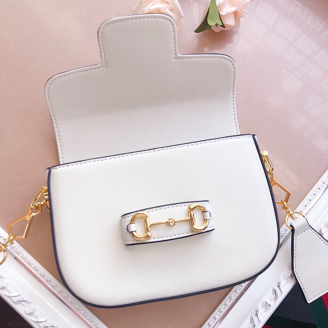 Replica Gucci Horsebit 1955 Mini Bag Brown/Black/White