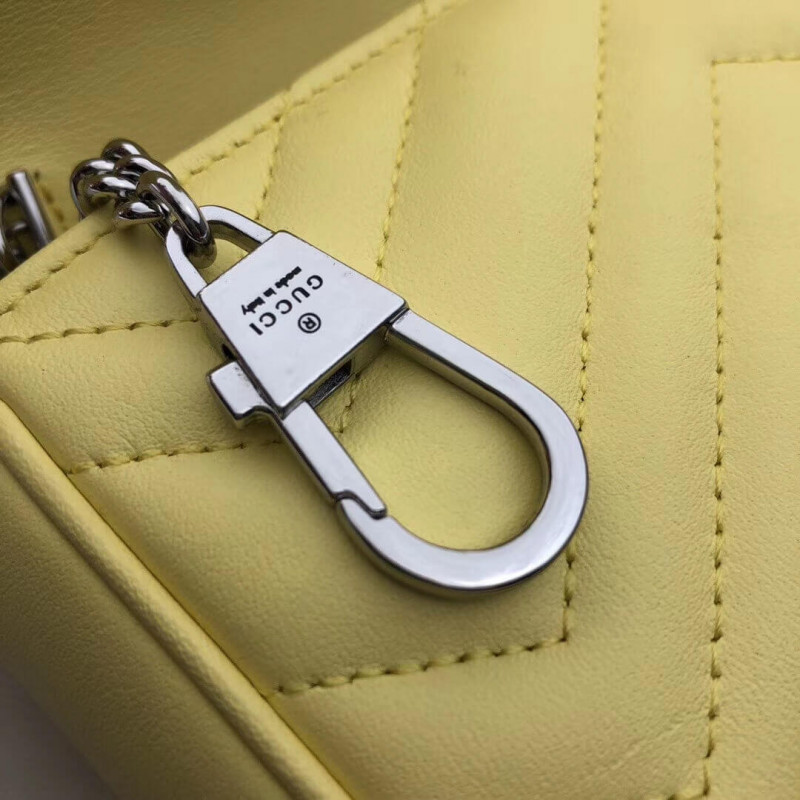 Replica Gucci Gg Marmont Matelasse Super Mini Bag 476433