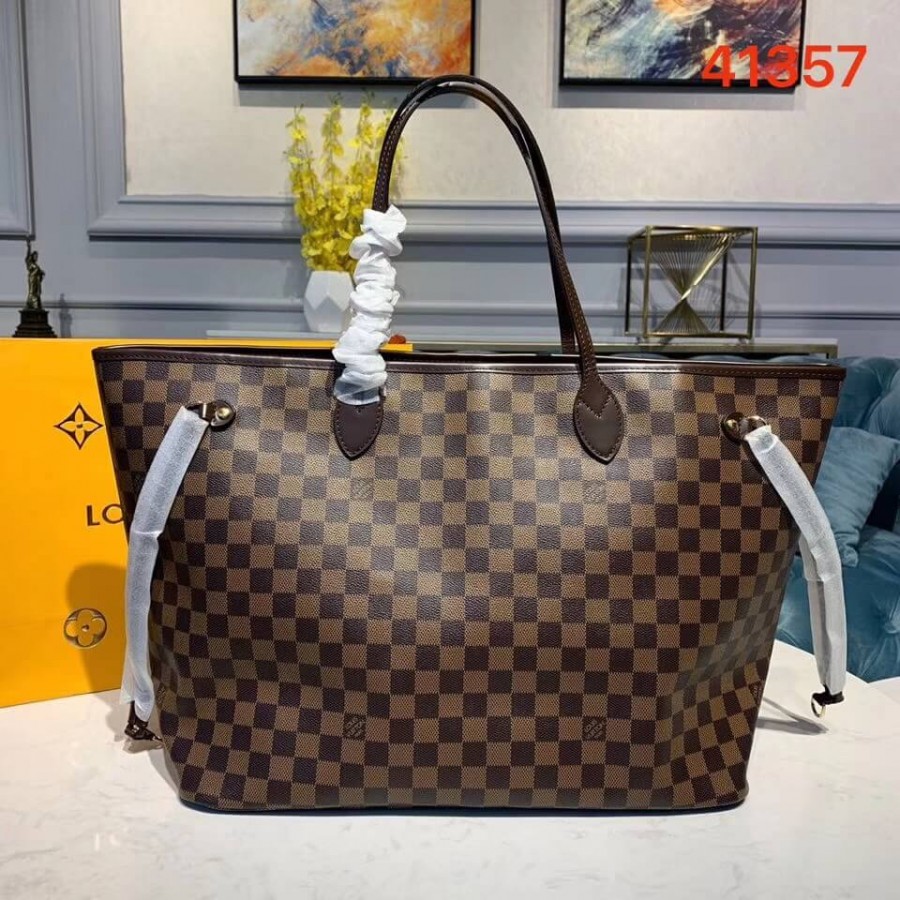 Replica Louis Vuitton Damier Canvas Neverfull Gm N41357