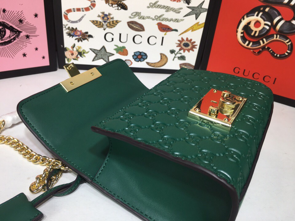 Replica Gucci Padlock Small Signature Shoulder Bag 409487
