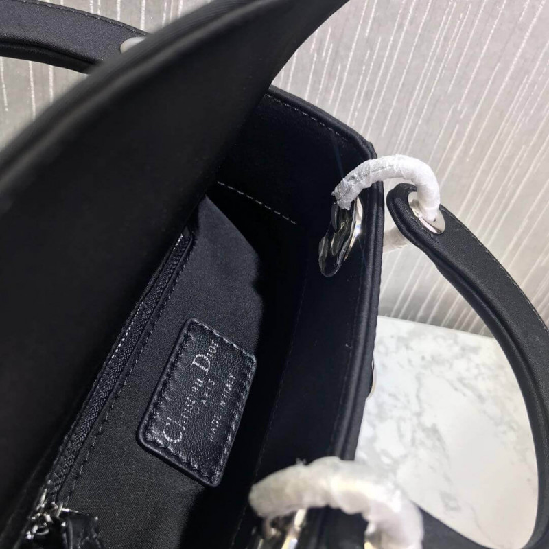 Replica Christian Dior Rhinestones Mini Lady Dior Bag M0500