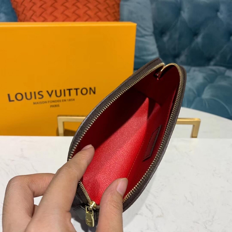 Replica Louis Vuitton Damier Ebene Cosmetic Pouch N47516