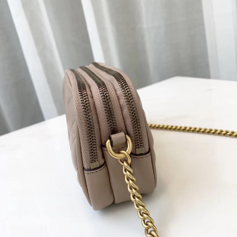 Replica Gucci Gg Marmont Mini Chain Bag 546581