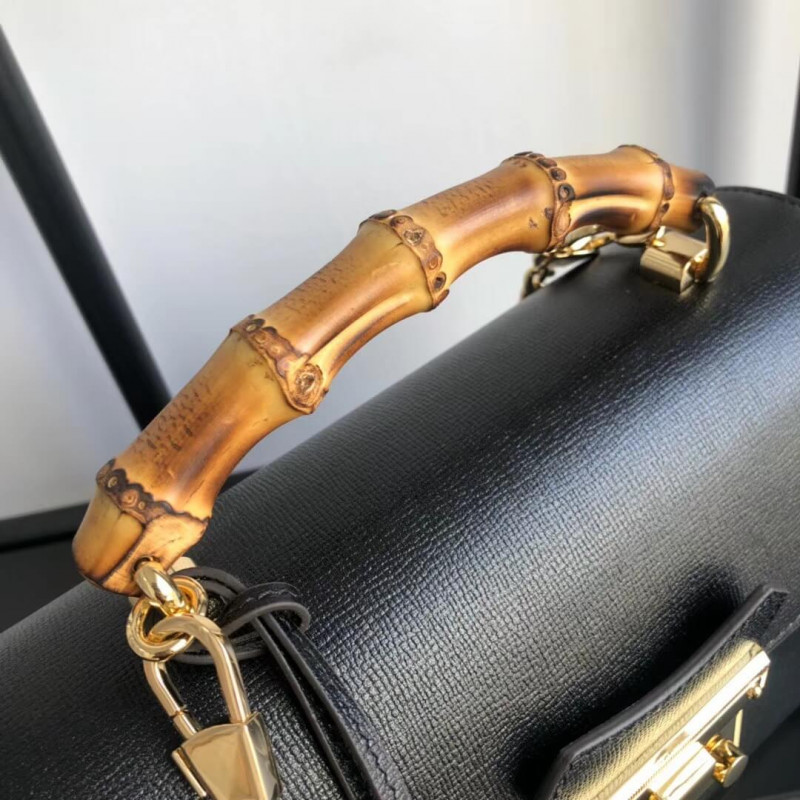 Replica Gucci Padlock Small Bamboo Shoulder Bag 603221