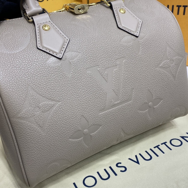 Replica Louis Vuitton Monogram Empreinte Speedy Bandouliere 25 M59273