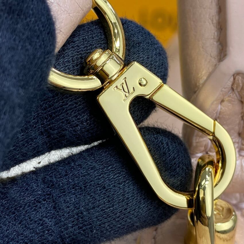 Replica Louis Vuitton Twist One Handle Mm M57090 Champagne Metallise