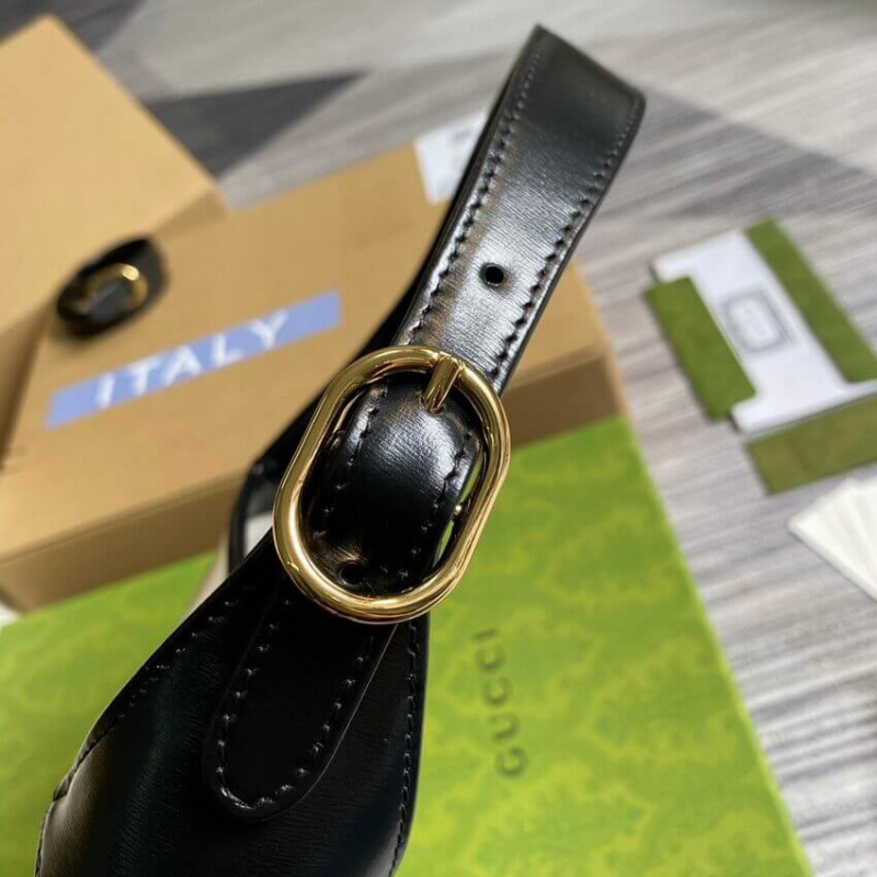 Replica Gucci Jackie 1961 Leather Small Shoulder Bag 636706