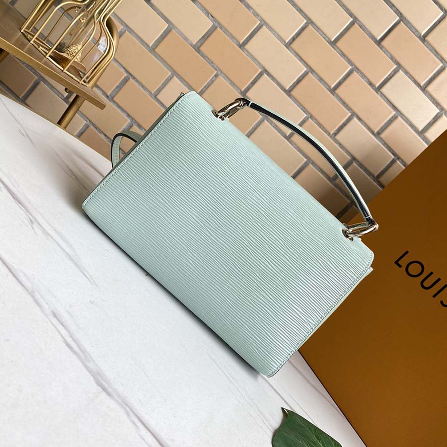 Replica Louis Vuitton Pochette Grenelle Black/White/Green