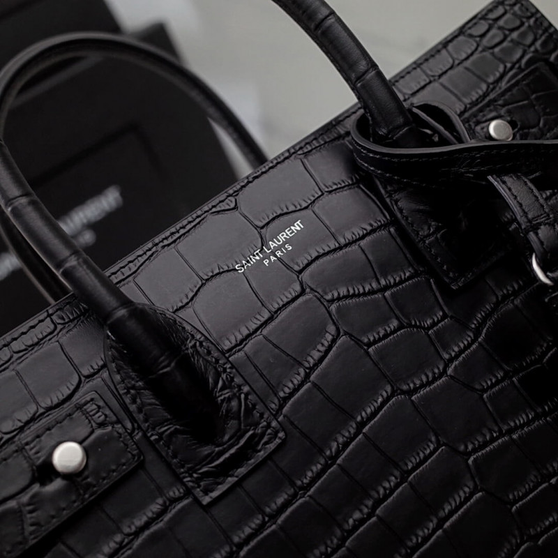 Replica Saint Laurent Sac De Jour Souple Baby In Crocodile Embossed Leather 477477