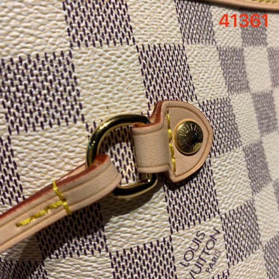 Replica Louis Vuitton Damier Azur Canvas Neverfull Mm N41361